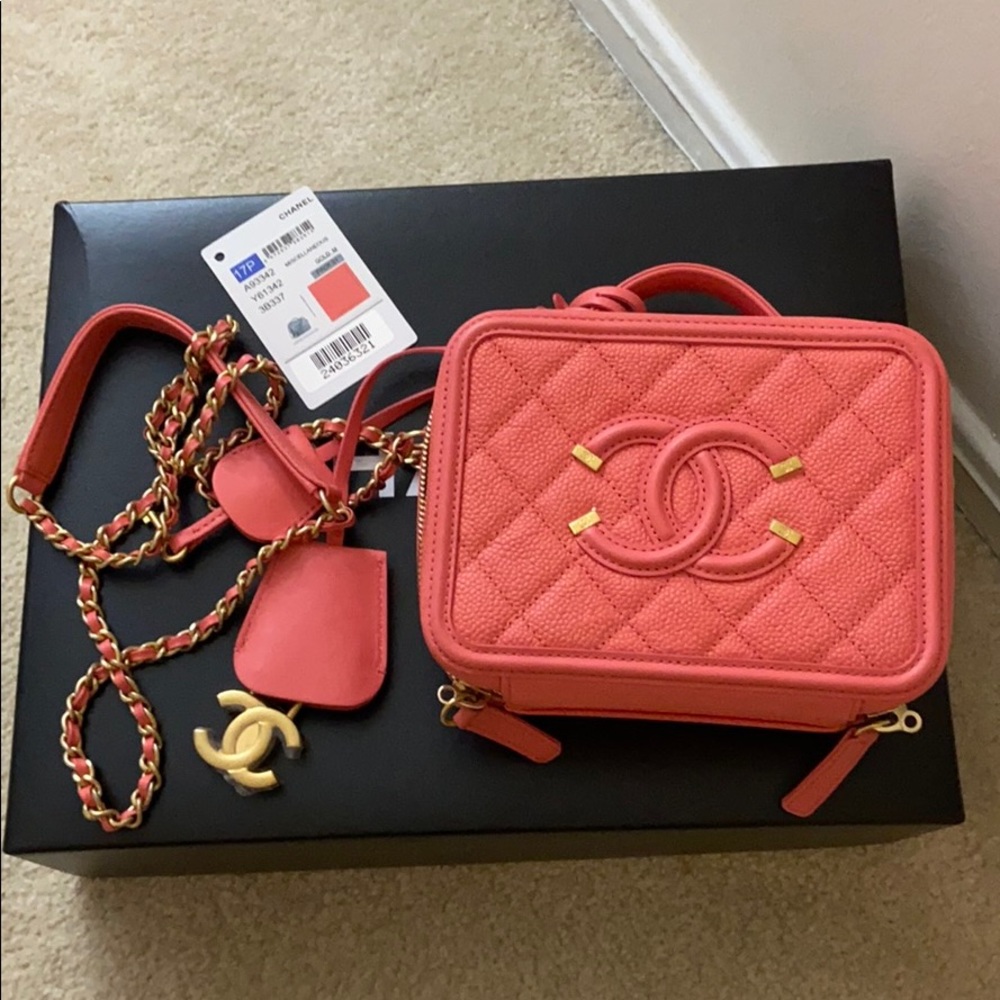 Authentic Chanel small vanity bag